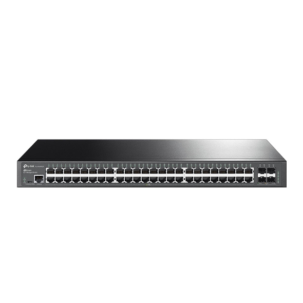 TP-Link TL-SG3452X 48-Port Gigabit L2+ Managed Switch with 4x 10G SFP+ Slots, Omada SDN Integration, Static Routing & Advanced Security Features