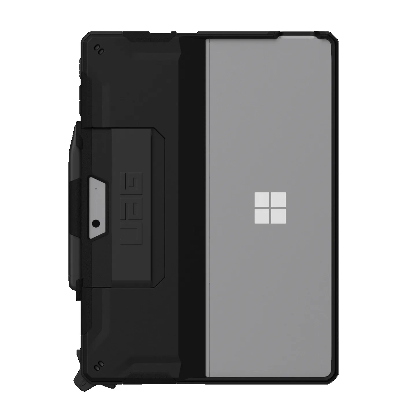 UAG Scout Rugged Case for Microsoft Surface Pro 9/10/11 - Military Grade Drop Protection, Armor Shell, Pen Storage, Hand Strap, Black