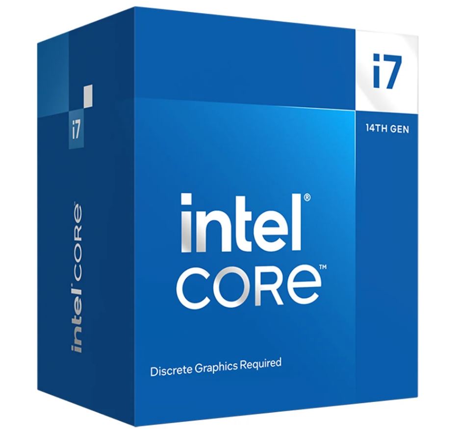 Intel Core i7-14700F 14th Gen Desktop Processor 20-Cores 28-Threads up to 5.4GHz Turbo, LGA1700, 65W TDP, No Integrated Graphics