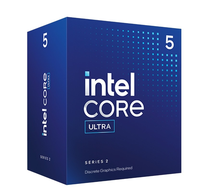 Intel Core Ultra 5 225F Desktop Processor 10-Core (6P+4E), 3.3GHz Base, Up to 4.9GHz Turbo, 20MB Cache, Socket FCLGA1851, DDR5-6400 Support, No Integrated Graphics