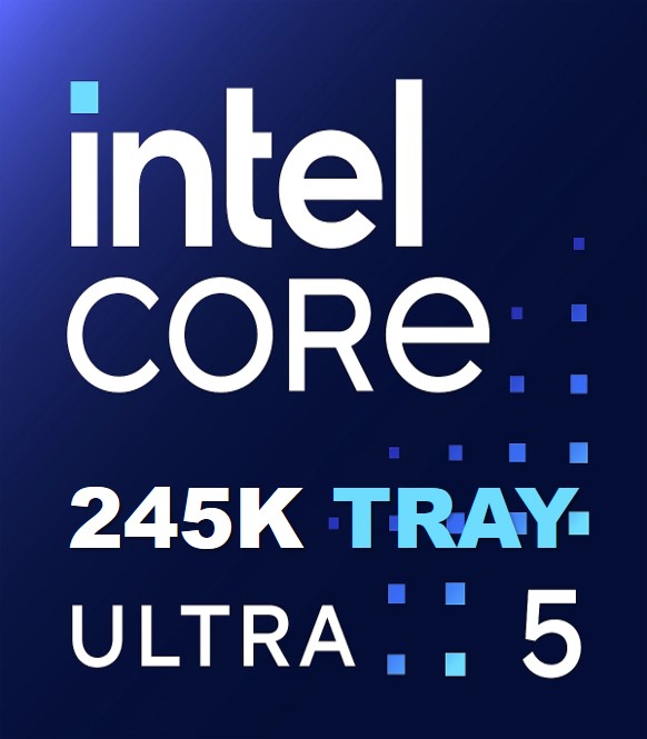 Intel Core Ultra 5 Processor 245K - 14 Core (6P + 8E), Up to 5.20 GHz Turbo, 24MB Cache, FCLGA1851 Socket, DDR5-6400, Integrated Graphics, 125W Base Power