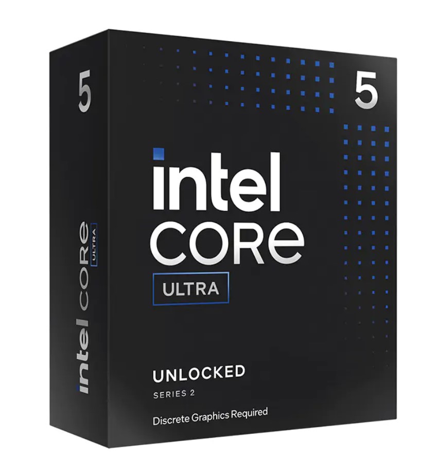 Intel Core Ultra 5 Processor 245KF 14-Core (6 Performance + 8 Efficient) 5.20 GHz Turbo, DDR5-6400, LGA1851, 24MB Cache (15th Gen, No Integrated Graphics)