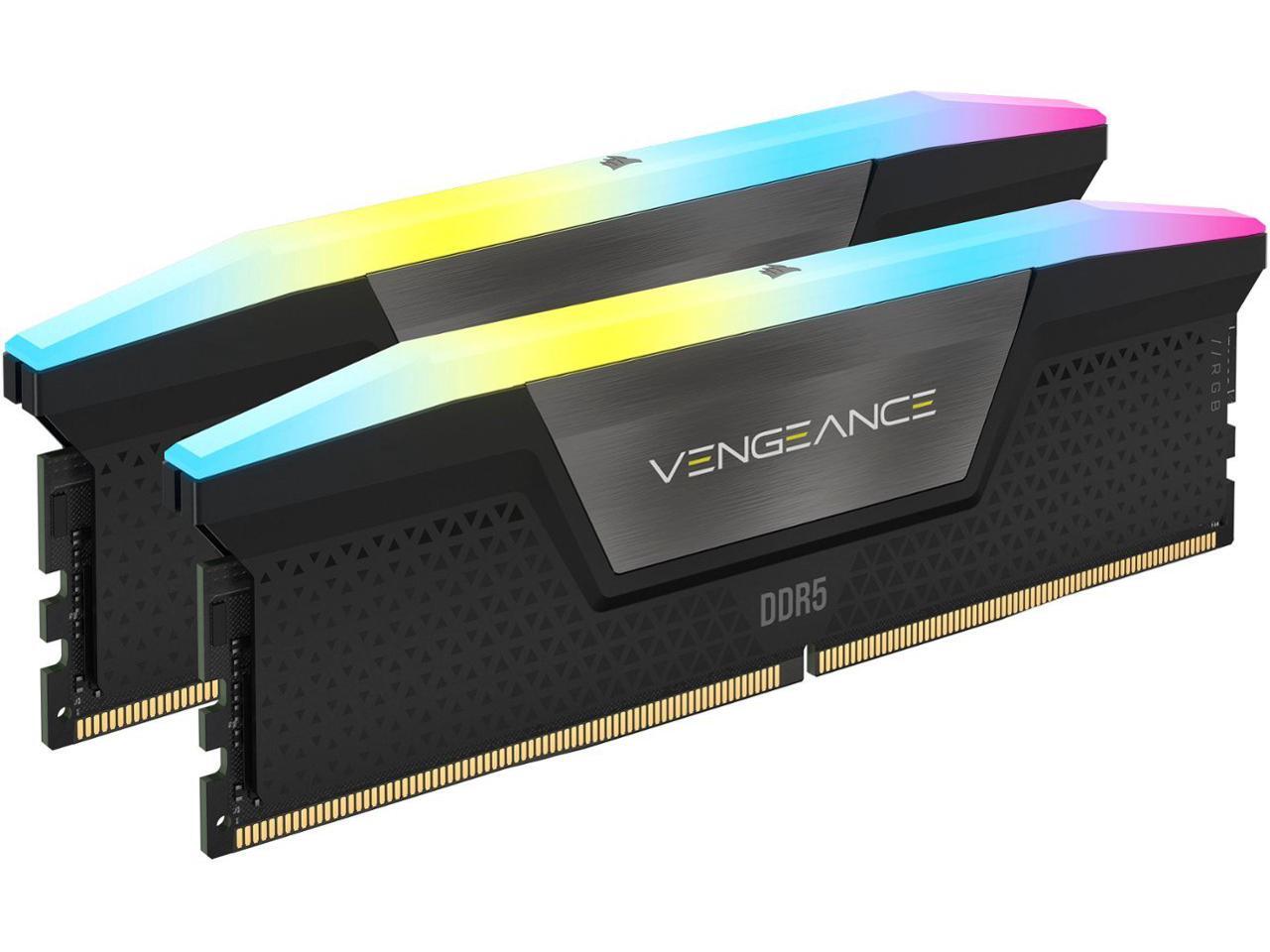 Intel Core Ultra 7 270K Plus Processor 24 cores (8 P-cores + 16 E-cores) + CORSAIR Vengeance RGB Model CMH32GX5M2E6000C36