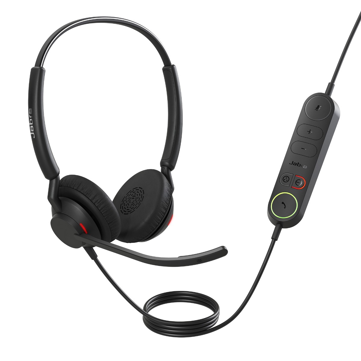 Jabra Engage 40 UC Dual USB-C/A Corded Headset with Dual Microphones, Busy Light & Hearing Protection for Office & Contact Center