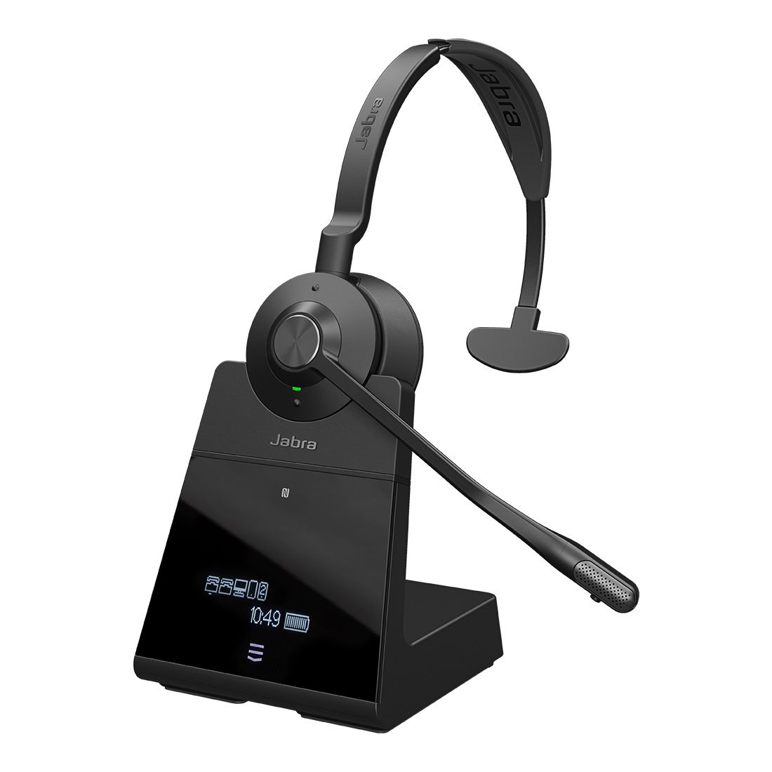 Jabra Engage 75 SE Mono Wireless Headset with 13-Hour Battery, 150m DECT Range, Bluetooth, Busylight, USB-C, Deskphone & Softphone Compatibility