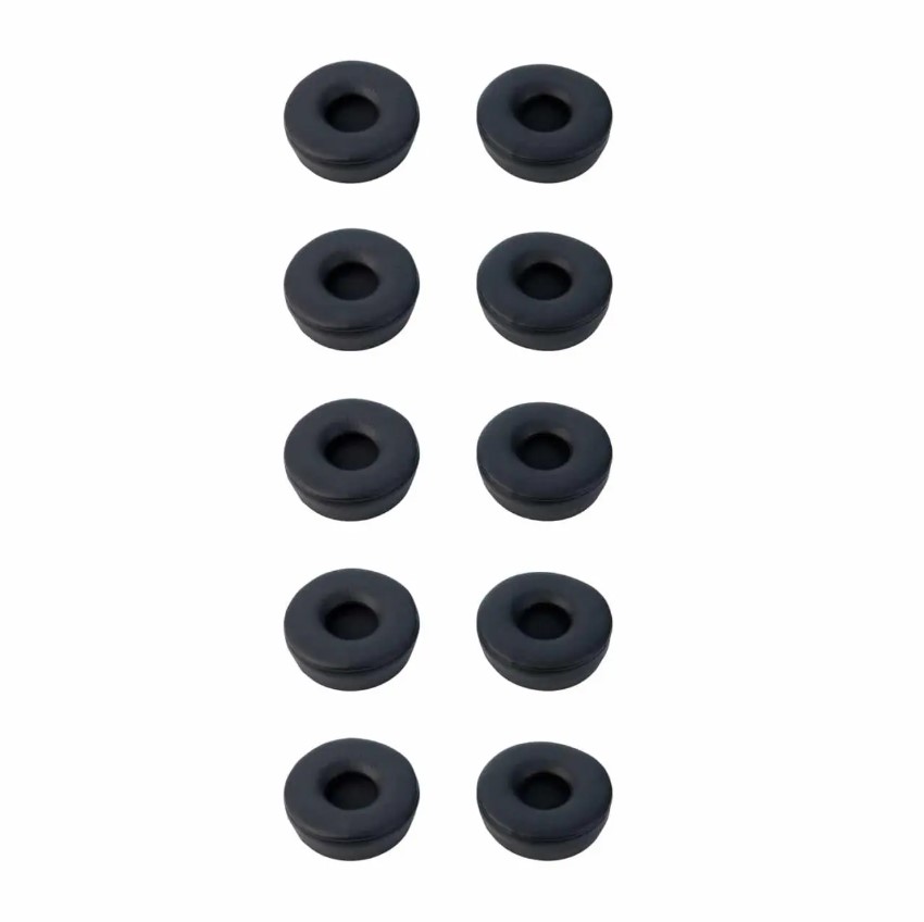 Jabra Engage Ear Cushions 5 Pairs Black Leatherette Replacement for Engage 65 & 75 Stereo Headsets