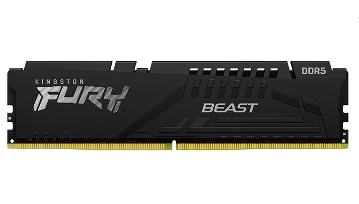 Kingston FURY Beast 16GB DDR5 6000MT/s CL36 1x16GB EXPO & XMP 3.0 Desktop Memory Module
