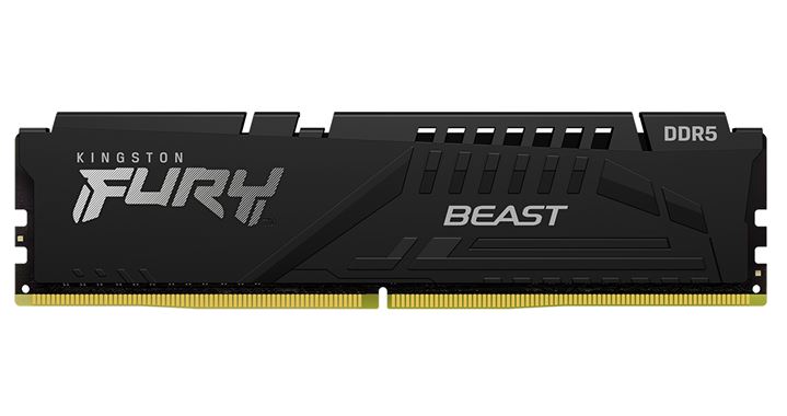 Kingston FURY Beast 32GB DDR5-5600MT/s CL36 Desktop Memory Module KF556C36BBE-32 with AMD EXPO and Intel XMP Support