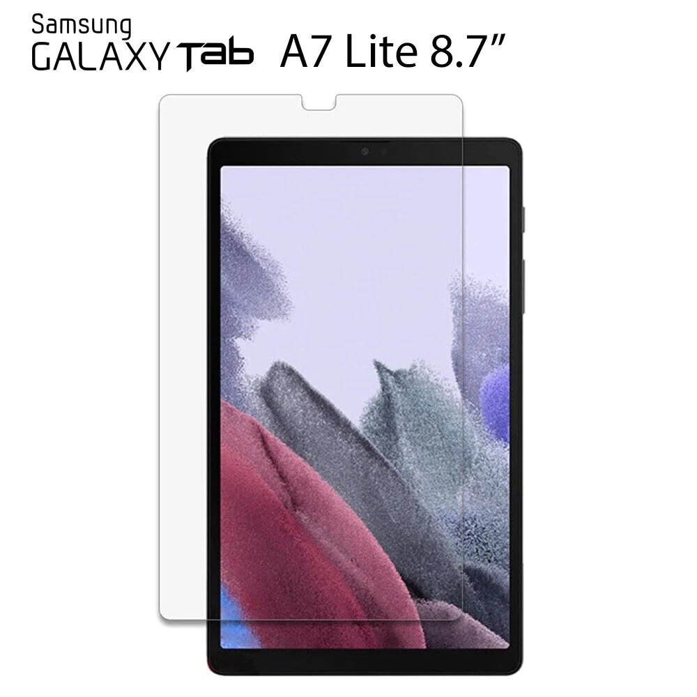 USP Tempered Glass Screen Protector for Samsung Galaxy Tab A7 Lite 8.7 inch - Full Coverage, 9H Hardness, Anti-Fingerprint, Bubble-Free Installation