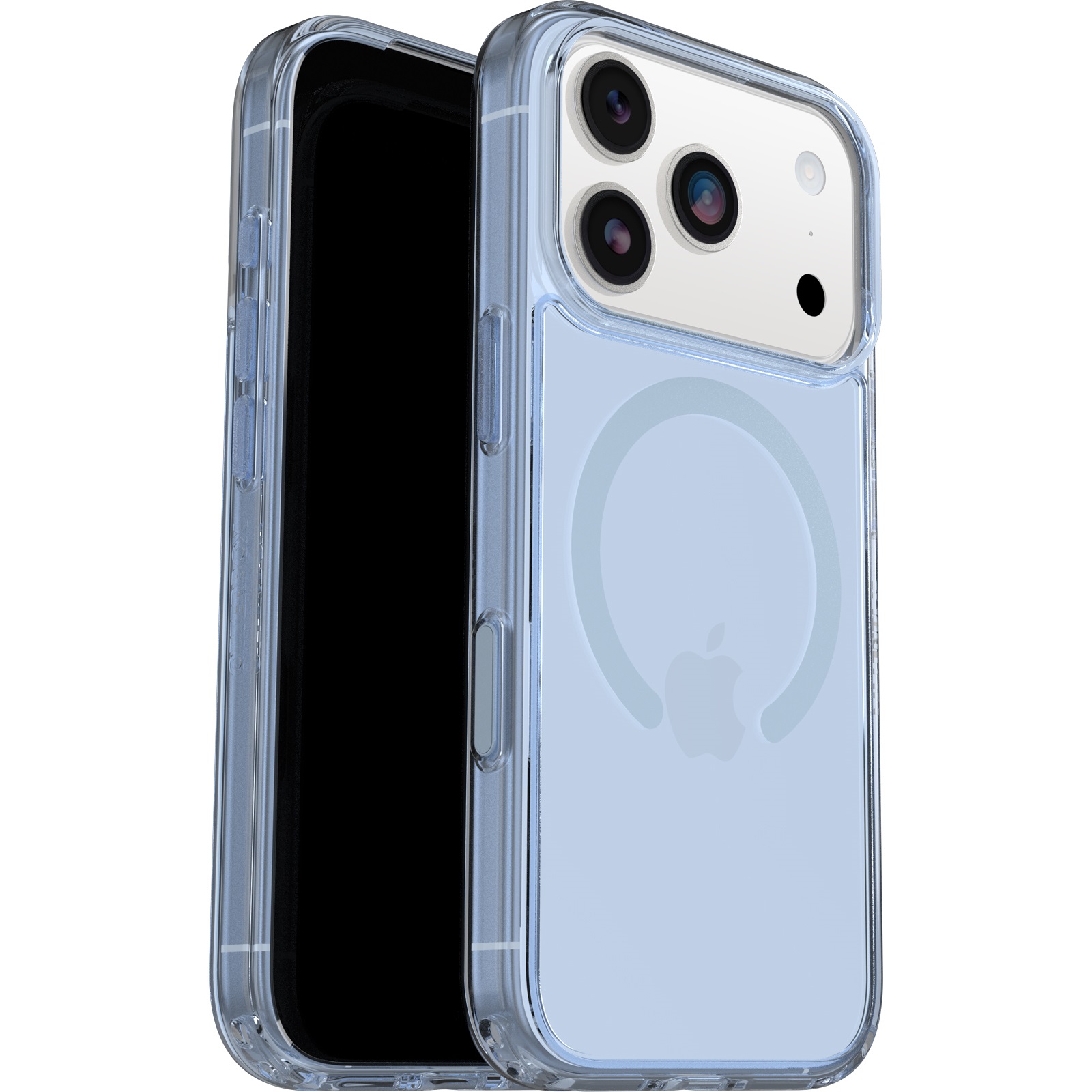 OtterBox Symmetry Clear MagSafe Case for Apple iPhone 17 Pro (6.3") Blue Bliss - Ultra Slim Durable Protection, Military Drop Tested, Recycled Materials
