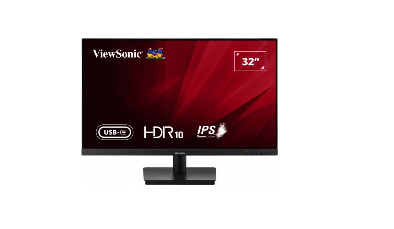ViewSonic VA3209U-4K 32-inch 4K UHD Business Monitor with USB-C 65W Power Delivery, HDR10, IPS Panel, HDMIx2, DisplayPort & Built-in Speakers