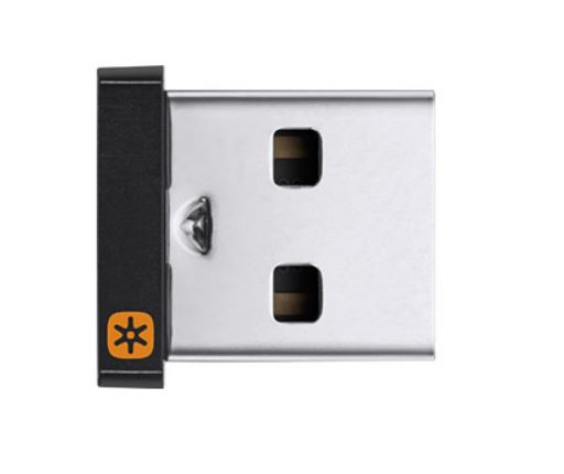 Logitech USB Unifying Receiver - Connect Up to 6 Wireless Devices with 10m Range, Tiny Leave-In USB Receiver 910-005934