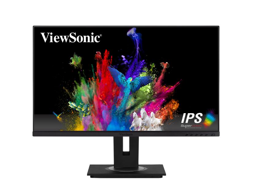 ViewSonic VG2456 24-Inch Full HD IPS Business Monitor with USB-C Docking, 60W Power Delivery, RJ45 Ethernet, HDMI, DP, 5ms Response, Adjustable Stand
