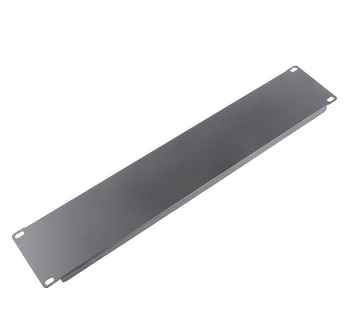 LDR 2U 19" Blanking Panel - Black Metal 2 Rack Units for 19" Server & Network Racks