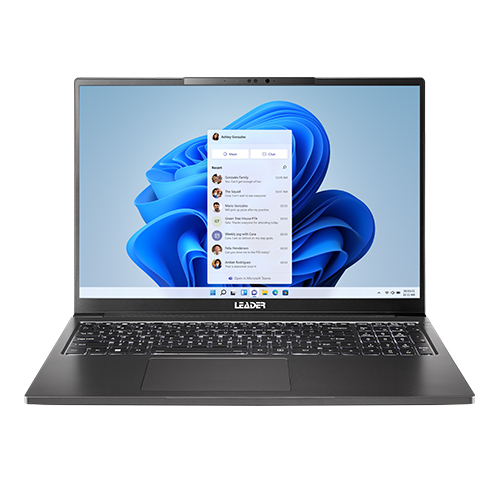 Leader Companion Ultimate AI PC 6C1 16" FHD+ Laptop Intel Core Ultra 5 125U, 16GB DDR5-5600, 1TB NVMe SSD, Wi-Fi 6E, Thunderbolt 4, IR Camera, Windows 11 Home