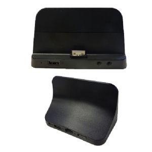 Leader Slate12 Docking Station with 3 USB 2.0 Ports, RJ-45 Ethernet, Audio In/Out & DC Power Input