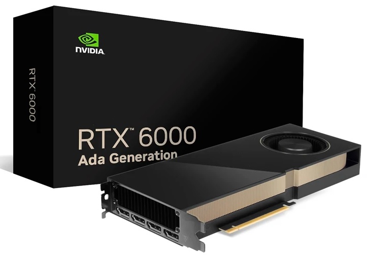 Leadtek NVIDIA Quadro RTX 6000 Ada Generation 48GB GDDR6 ECC Professional Workstation GPU PCIe 4.0 x16