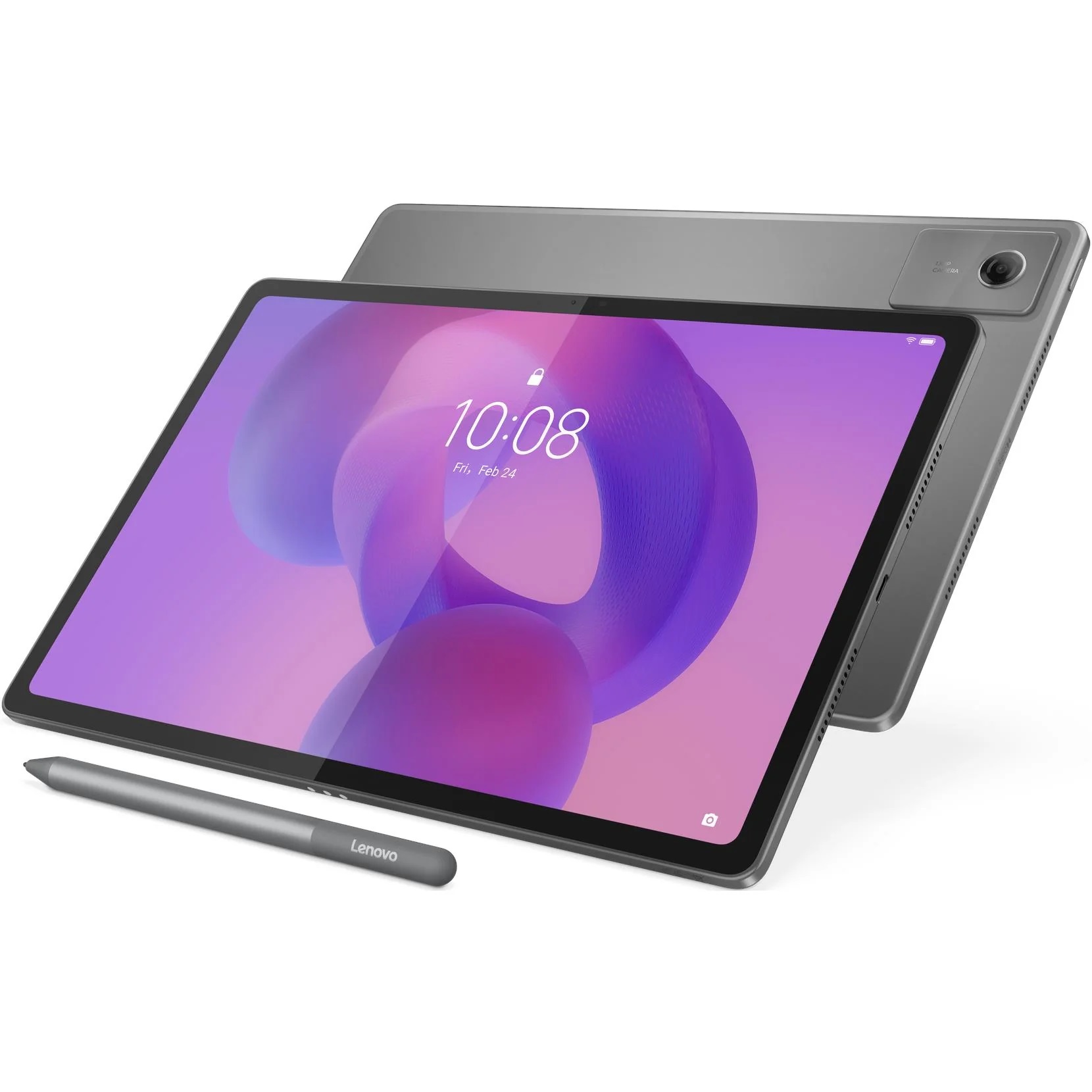 Lenovo Idea Tab Plus 12.1" 2.5K Android Tablet with MediaTek Dimensity 6400, 12GB RAM, 256GB Storage, Pen Included, 10,200mAh Battery, Luna Grey