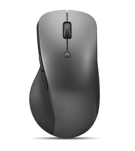 Lenovo Professional Bluetooth Rechargeable Mouse 4000 DPI Ergonomic Optical Sensor with 3 Programmable Buttons & Bluetooth 5.1