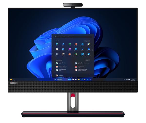 LENOVO ThinkCentre M90a Gen 5 AIO 23.8" FHD Intel Core i5-14500 16GB DDR5-4800 512GB PCIe 4.0 NVMe SSD Windows 11 Pro 3-Year Warranty Webcam Speakers Keyboard Mouse