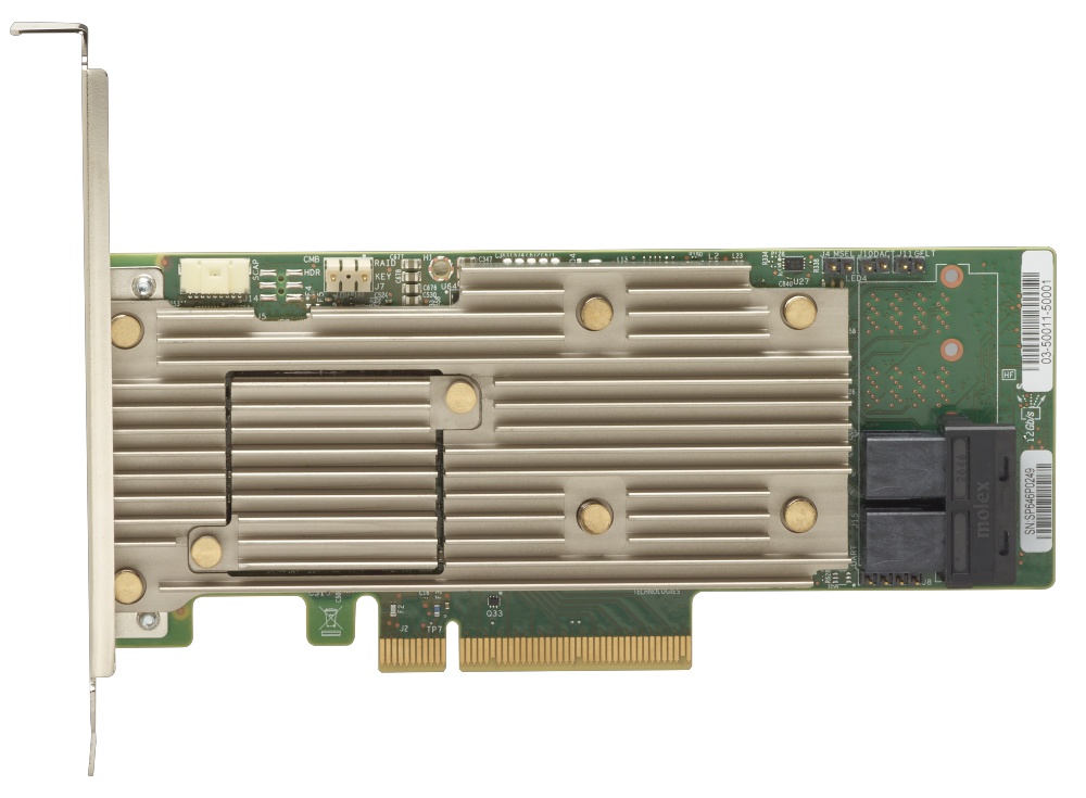 LENOVO ThinkSystem RAID 930-8i 2GB Flash PCIe 12Gbps SAS/SATA Internal RAID Adapter for ThinkSystem Servers