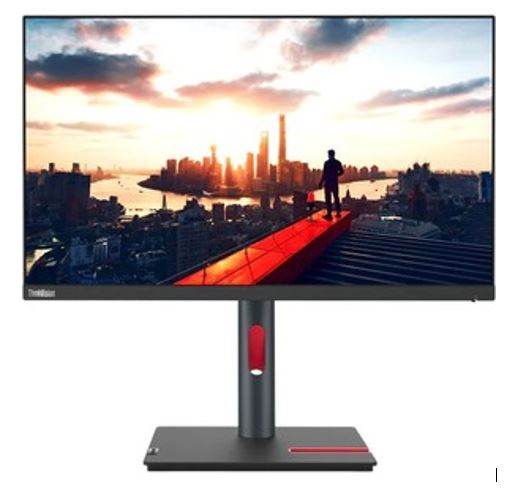 LENOVO ThinkVision P24h-30 23.8" QHD USB-C Docking Monitor 2560x1440 16:9 IPS With Height Adjustable Stand, DP, HDMI, USB 3.2, LAN