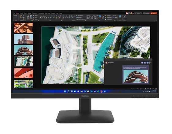 LENOVO ThinkVision S27-4E 27-inch FHD IPS Monitor 1920x1080 100Hz 4ms Anti-Glare HDMI VGA VESA Mount Black
