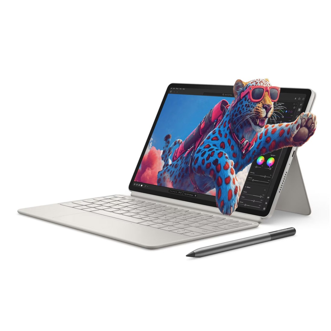 Lenovo Yoga Tab 11.1' 3.2K 256GB/12GB Wi-Fi Tablet w/ Keyboard back & Pen (ZAG60143AU)*AU STOCK*, Snapdragon 8 Gen 3, Wi-Fi7, Android, 8860mAh, 1 Yr W