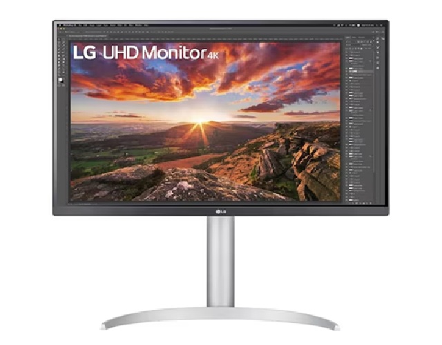 LG 27" 4K UHD IPS Monitor 27UP850K-W with USB-C, HDR400, DCI-P3 95% Color, AMD FreeSync, 5ms Response, 60Hz, Adjustable Stand