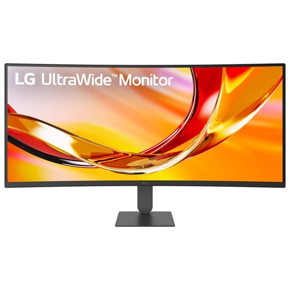 LG 34" UltraWide Curved Monitor 3440x1440 VA 144Hz 5ms HDR10 USB-C 65W FreeSync