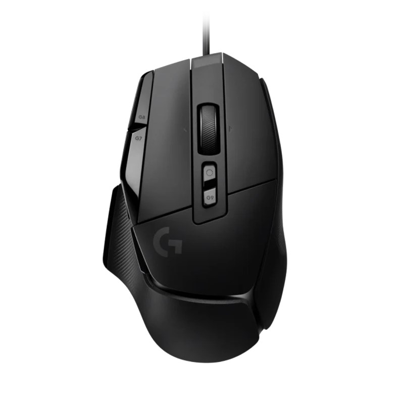 Logitech G502 X Wired Gaming Mouse Black – Lightweight 89g, LIGHTFORCE Hybrid Optical-Mechanical Switches, HERO 25K Sensor, 13 Programmable Controls