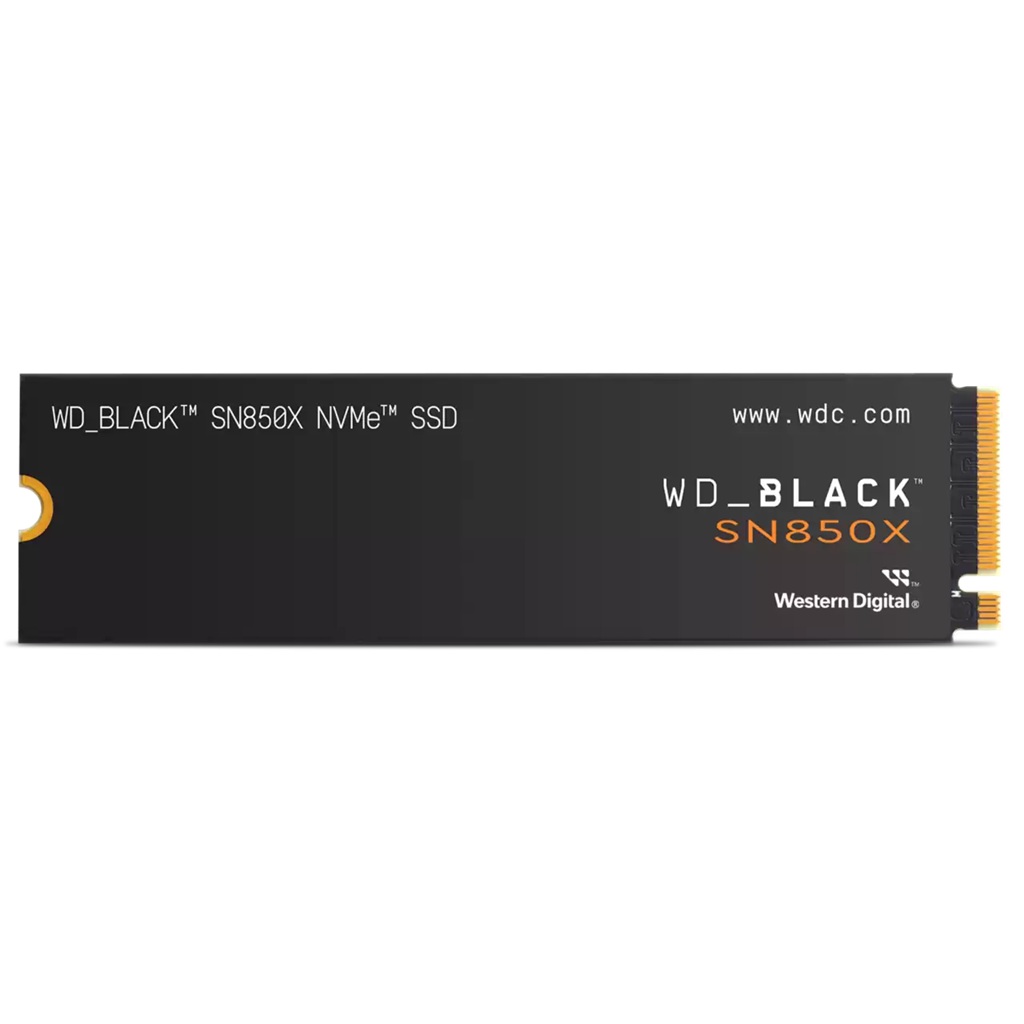 WD_BLACK SN850X 8TB PCIe Gen4 NVMe M.2 2280 SSD – 7200MB/s Read, 6600MB/s Write, 1200K IOPS, 5-Year Warranty, No Heatsink