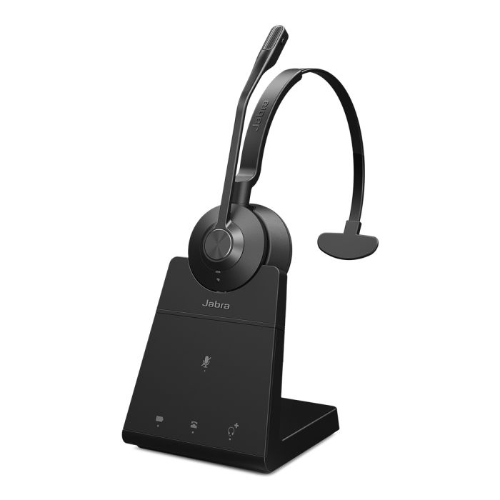 Jabra Engage 45 SE Mono DECT Wireless Headset – 13 Hours Talk Time, 150m Range, Deskphone Calls, Secure 256-bit Encryption