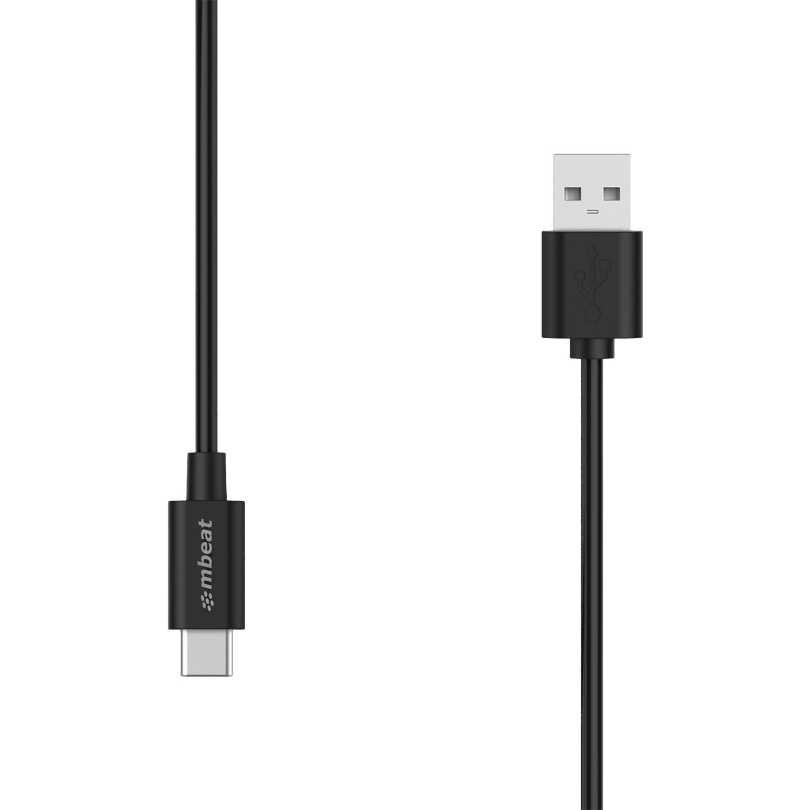 mbeat Prime 1m USB-C to USB-A 2.0 Cable – Fast 480Mbps Data Transfer & 3A Charging for MacBook Pro, Samsung Galaxy, Huawei