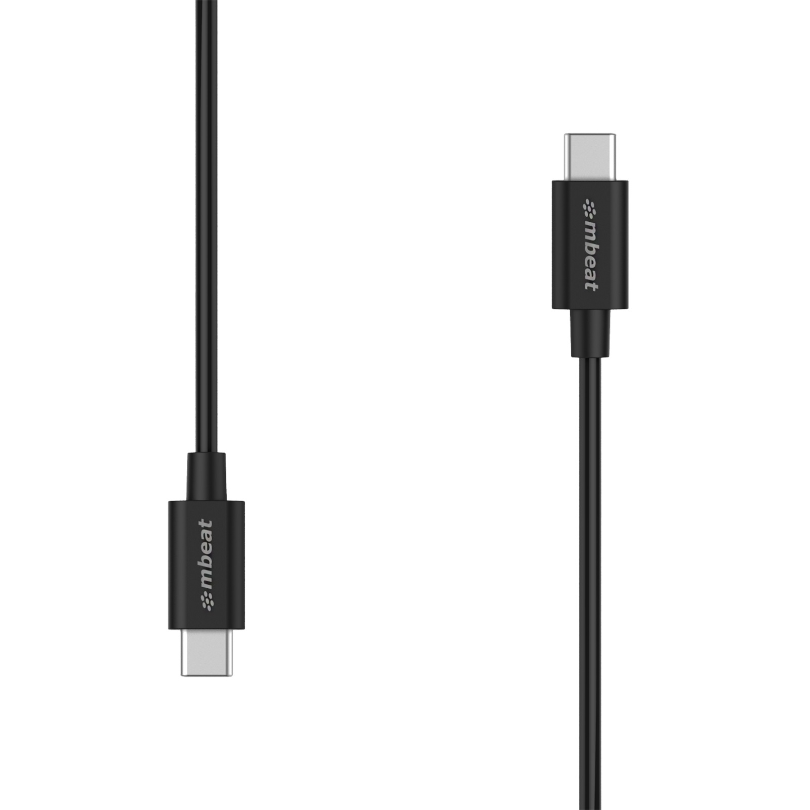 mbeat Prime 1m USB-C to USB-C 2.0 Charge & Sync Cable - Fast Charge USB Type-C Mobile Cable for Samsung, LG, Huawei