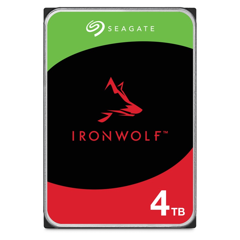 Seagate IronWolf 4TB NAS HDD 5400 RPM 256MB Cache SATA 6Gb/s 3.5-Inch Hard Drive ST4000VN006