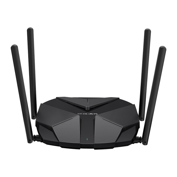 Mercusys MR85X AX3000 Dual-Band Wi-Fi 6 Router with 2.5Gbps WAN & 3 Gigabit LAN Ports, 4 External Antennas, OFDMA, MU-MIMO, WPA3 Security