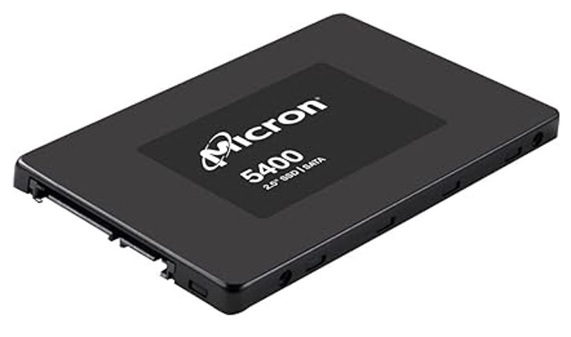 Micron 5400 MAX 3.84TB 2.5" SATA Enterprise SSD - 540R/520W MB/s, 95K/70K IOPS, 24528TBW Endurance, AES 256-bit Encryption, 5-Year Warranty