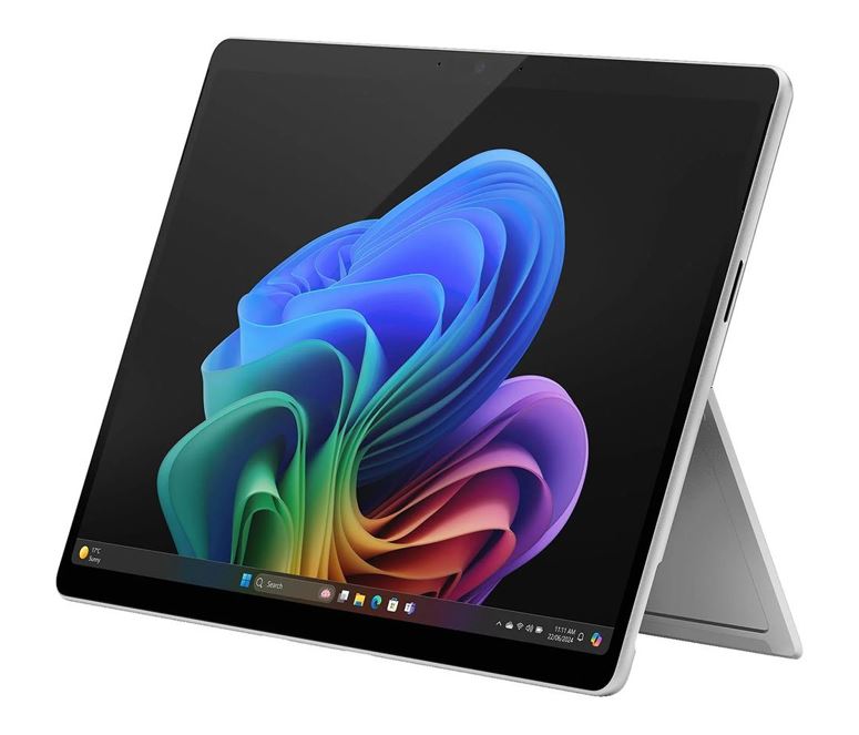 Microsoft Surface Pro 11 13" Touchscreen Laptop - Intel Core Ultra 7, 16GB RAM, 512GB SSD, Windows 11 Pro, USB-C Thunderbolt, Wi-Fi 7, Platinum