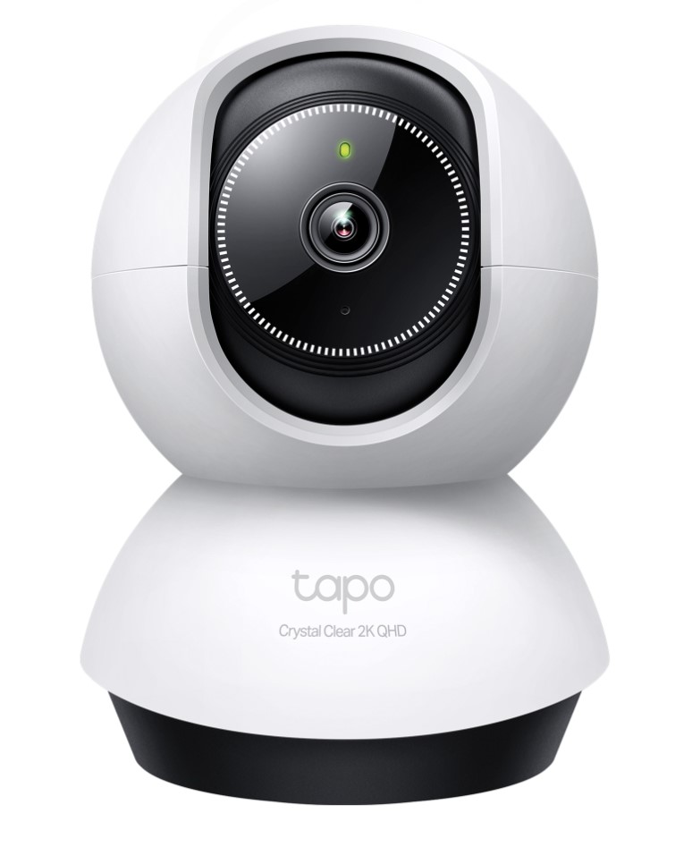 TP-Link Tapo TC72 Pan/Tilt 2K 4MP QHD AI Home Security Wi-Fi Camera with Two-Way Audio & Sound Light Alarm