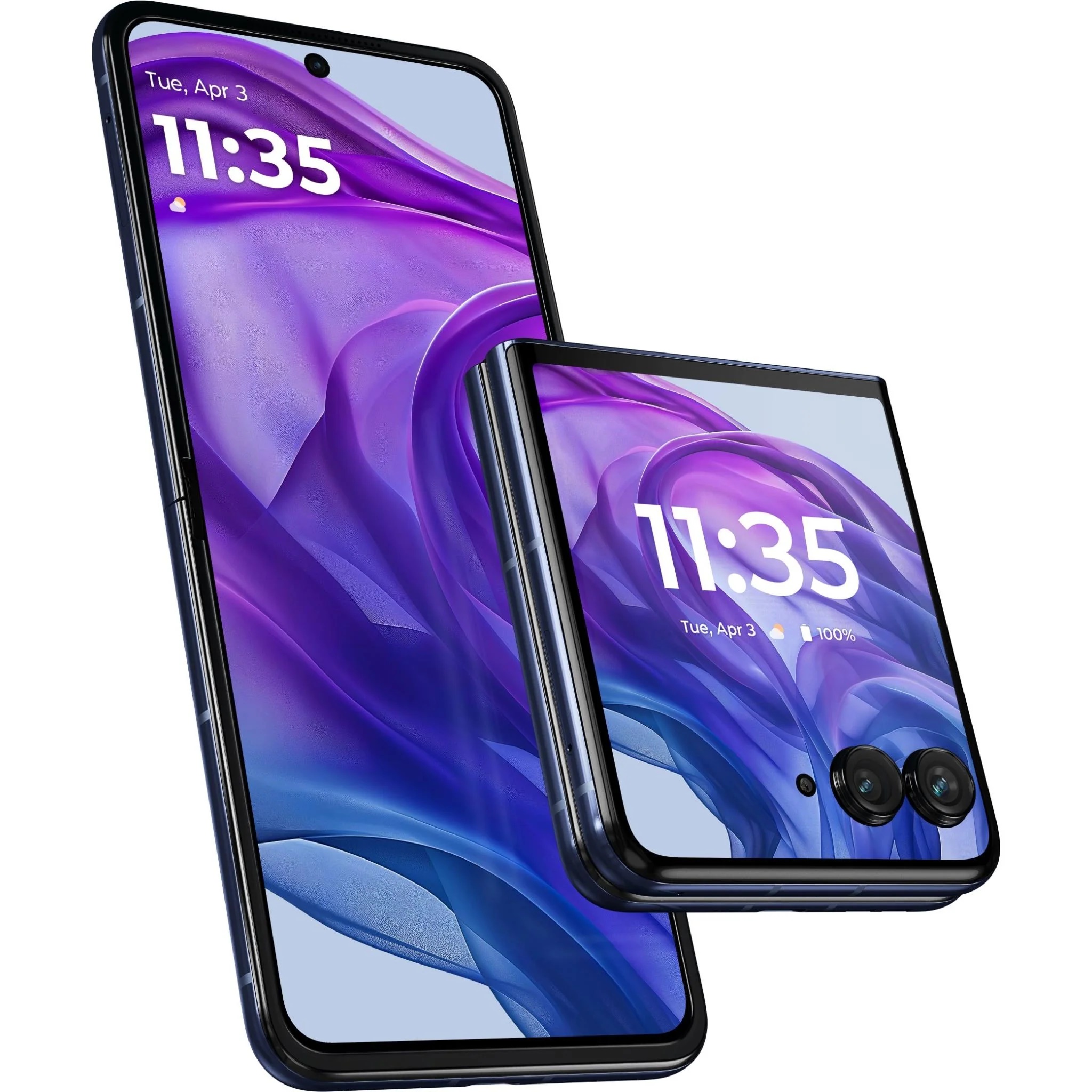 Motorola RAZR 50 Ultra 5G Foldable Smartphone 6.9" FHD+ pOLED, 12GB RAM, 512GB Storage, Dual 50MP Cameras, 4000mAh Battery - Midnight Blue (AU Stock)