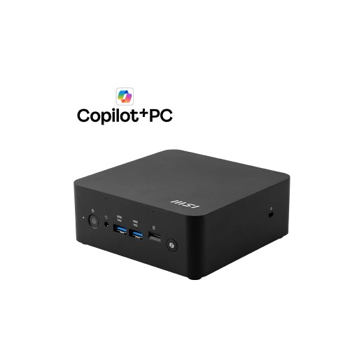 MSI Cubi NUC AI+ 2MG-012AU Mini PC with Intel Core Ultra 9 288V, 32GB MOP RAM, 2TB NVMe SSD, Intel Arc 140V Graphics, Windows 11 Pro