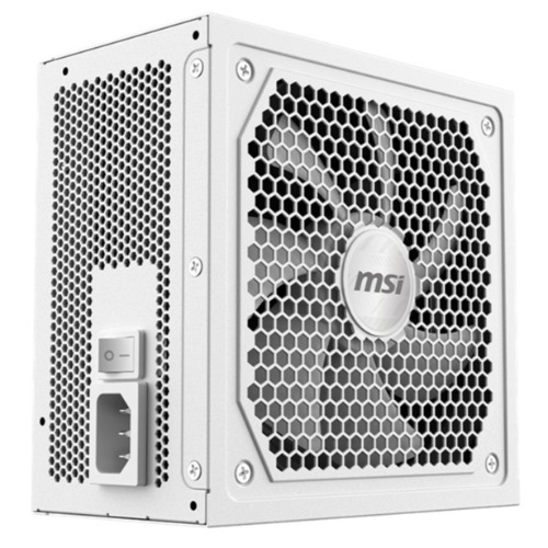 MSI MAG A1000GL PCIE5 II 1000W ATX 3.1 Power Supply Unit, 80 PLUS Gold, Fully Modular, PCIe 5.1 16-Pin Connector, Flat Cables, 0 RPM Mode