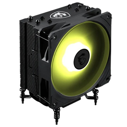MSI MAG COREFROZR AA13 ARGB CPU Air Cooler – 120mm PWM Fan, 4x 6mm Heat Pipes, Supports LGA1700/1851 & AM4/AM5 Sockets, 240W TDP Cooling