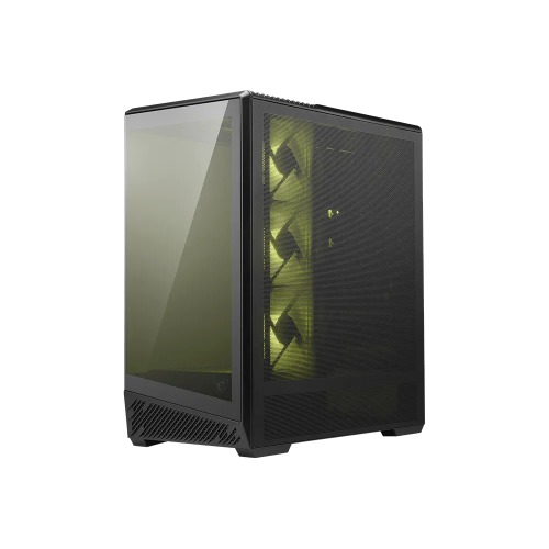 MSI MAG PANO 130R PZ Mid-Tower ATX PC Case with Panoramic Tempered Glass, 400mm GPU Support, 165mm CPU Cooler Height & USB-C 20Gbps
