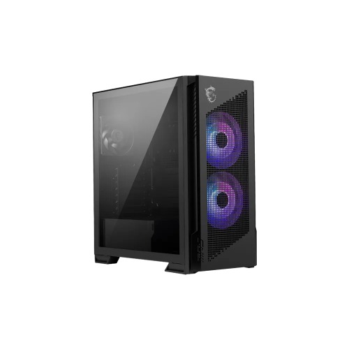 MSI MPG VELOX 300R AIRFLOW PZ Mid-Tower PC Case | Supports E-ATX, ATX, M-ATX, ITX | High-Airflow with ARGB Fans, USB-C 3.2 Gen 2, 7 Expansion Slots
