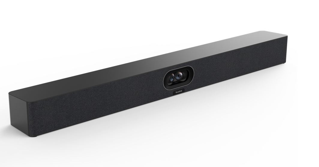 Yealink SmartVision 40 AI-Powered USB Video Bar with Dual 48MP Cameras, 8-Mic Array, Stereo Speakers, Privacy Shutter - Ideal for Small to Medium Meeting Rooms