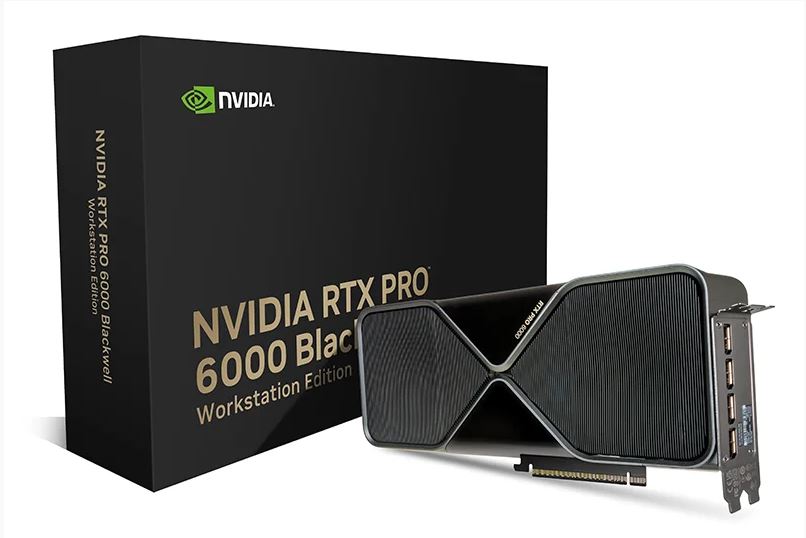 NVIDIA RTX PRO 6000 Blackwell Workstation Edition 96GB GDDR7 PCIe 5.0 x16 Professional GPU