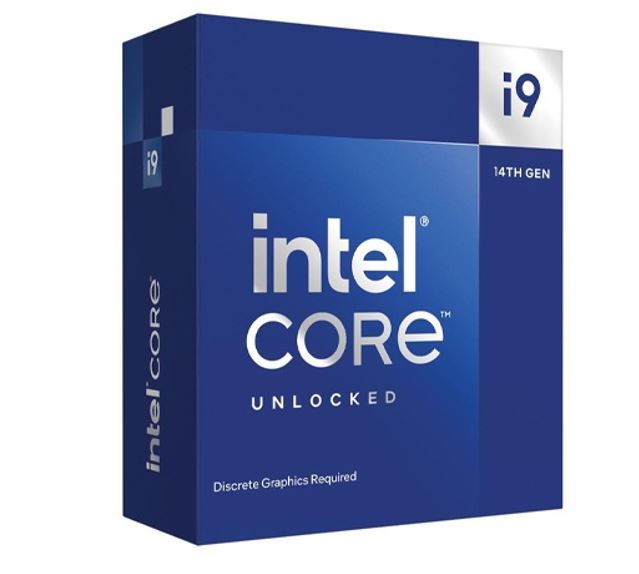 Intel Core i9-14900KF Desktop Processor 24-Core 32-Thread 6GHz Turbo LGA1700 14th Gen Raptor Lake CPU DDR5 5600 - No Integrated Graphics