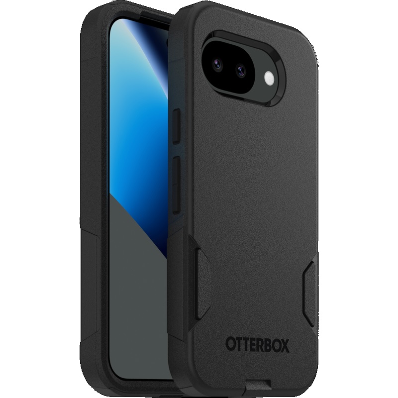 OtterBox Commuter Series Case for Google Pixel 10a 5G (6.3") - Dual-Layer Drop+ Protection, Raised Edges, Wireless Charging Compatible, Black
